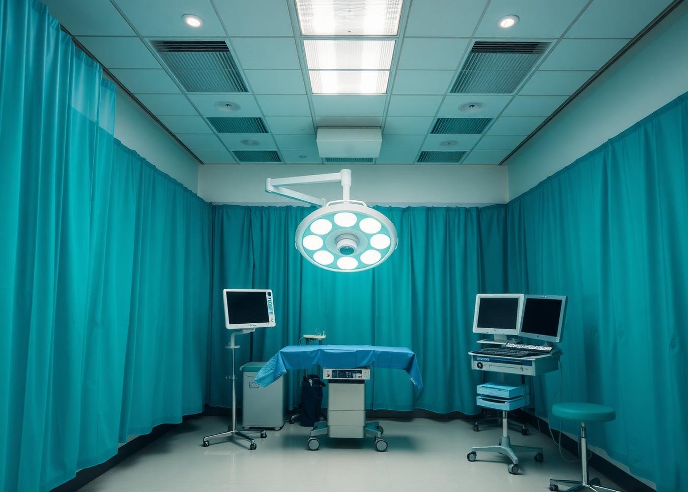 Operating theatre in a women's hospital